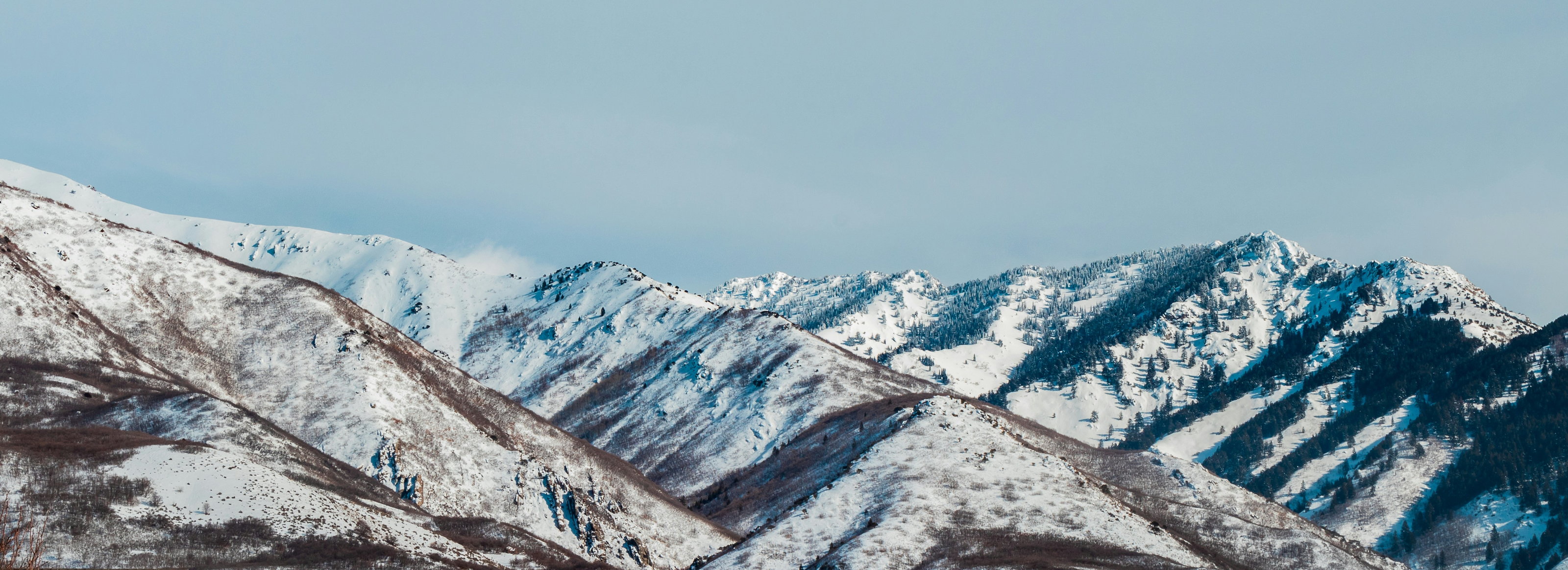 A picture of the beautiful Ogden, Utah mountains